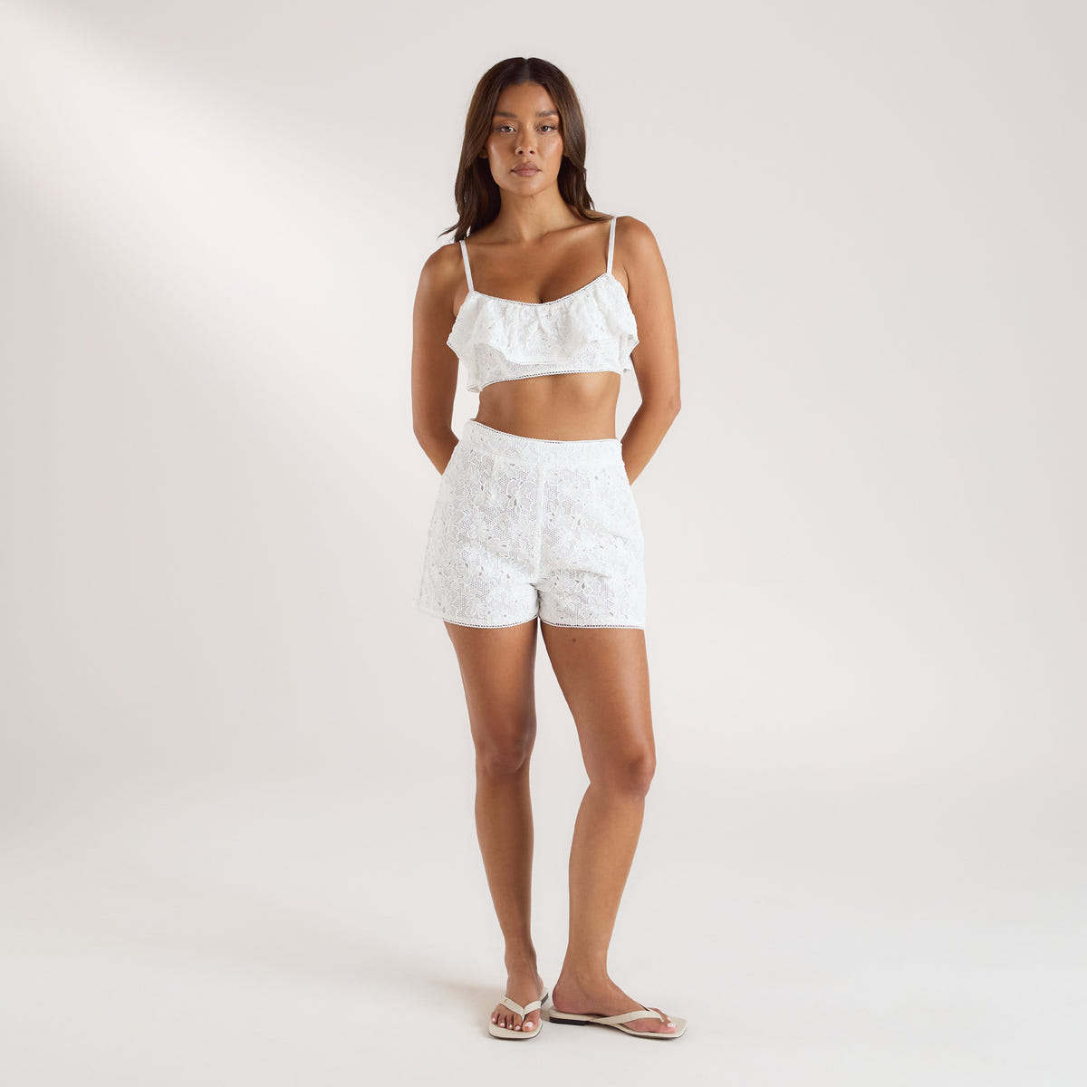 Lace Bralette - White