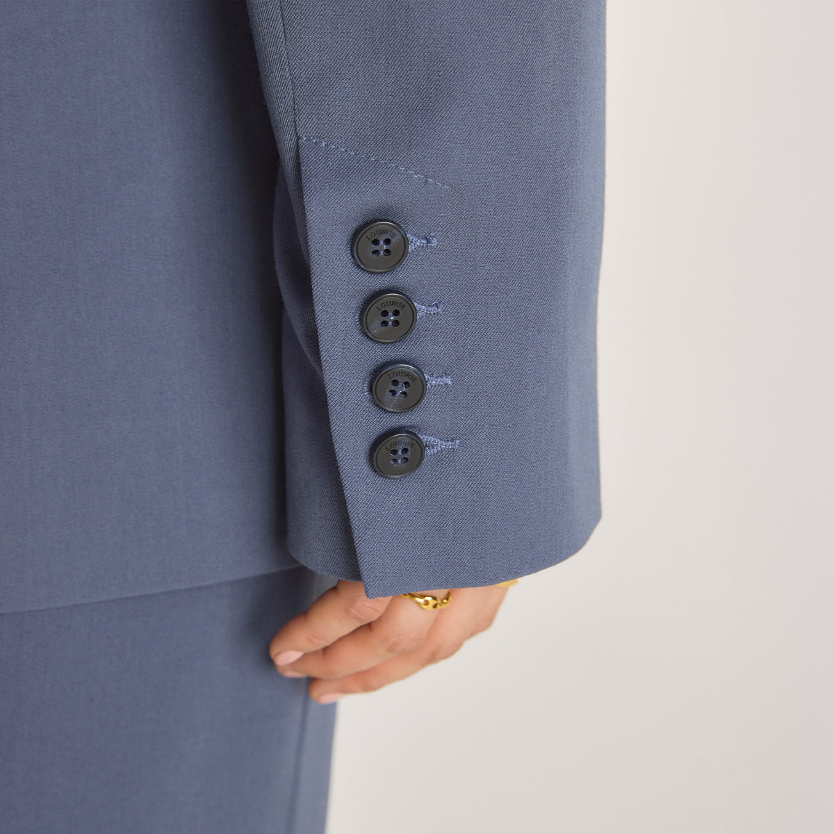 Oversized Blazer - Blue