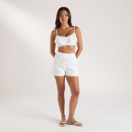 Lace Bralette - White