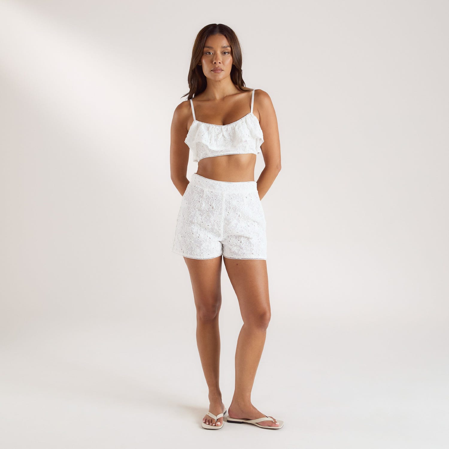 Lace Bralette - White
