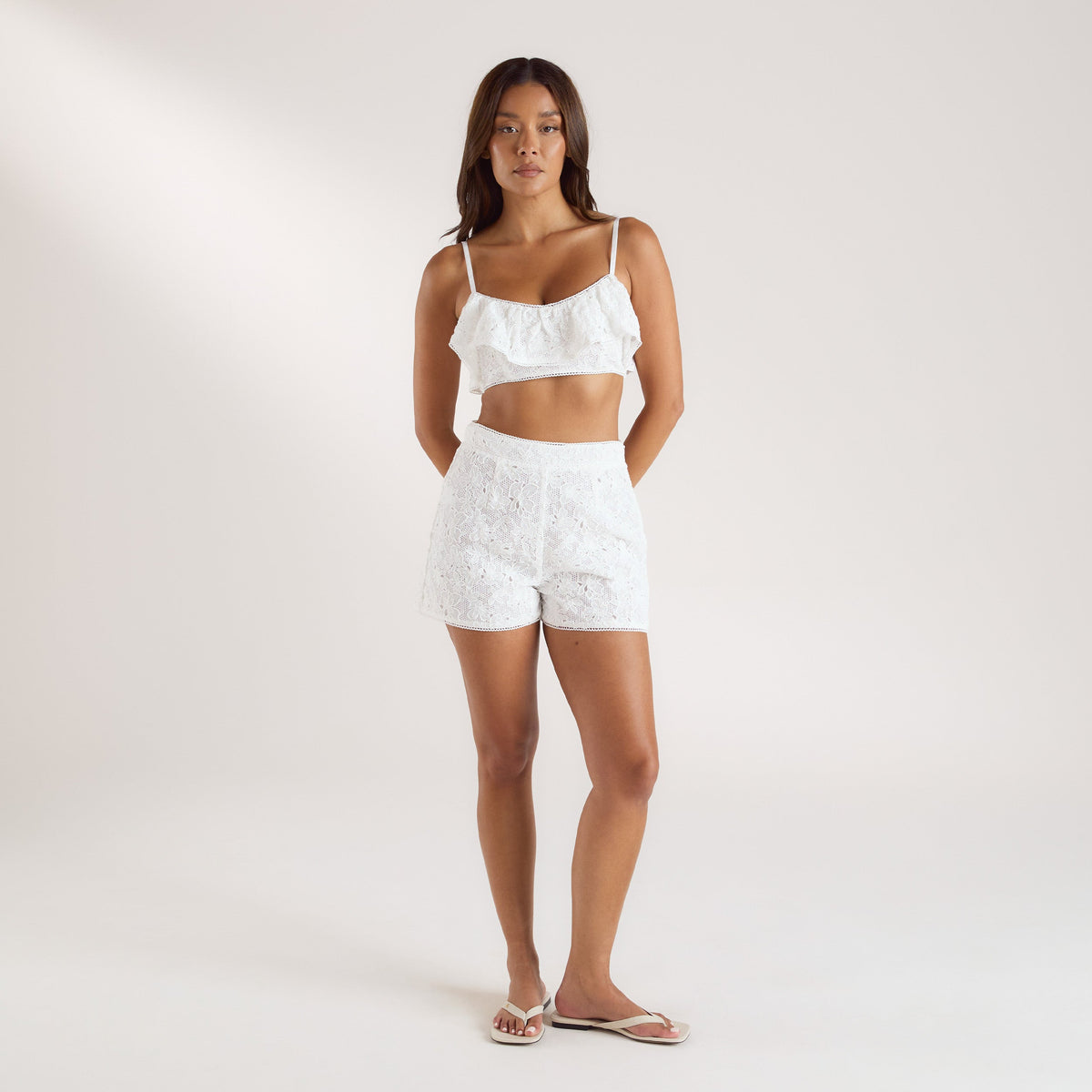 Lace Bralette - White