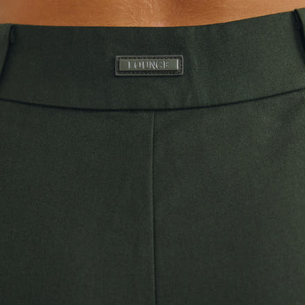 Flared Pants - Dark Green
